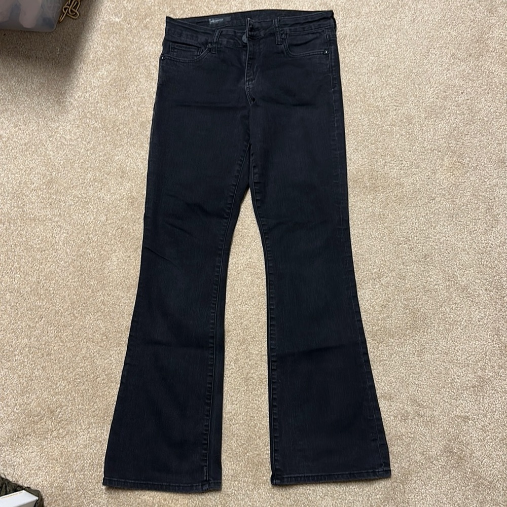 KUT From the Cloth Black Bootleg Denim